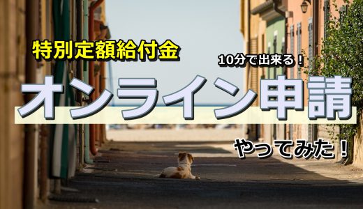 【画像付き解説】給付金(10万円)オンライン申請してみた！